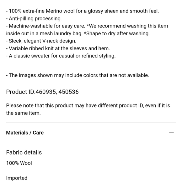 Uniqlo Merino Wool Crew neck sweater Men's Medium - Picture 2 of 5